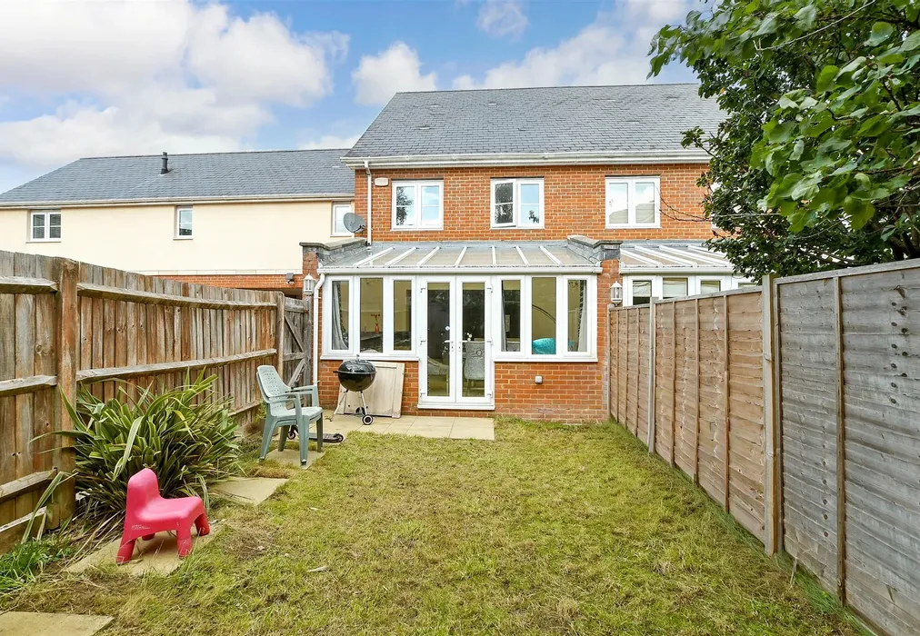 Rear Garden - Parritt Road, Redhill, Surrey - Wards of Kent