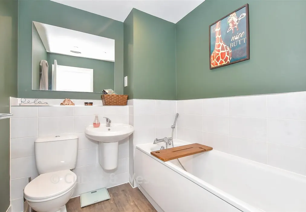 Bathroom - Acacia Crescent, Angmering, West Sussex - Wards of Kent