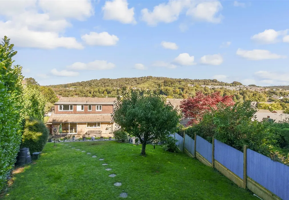 Rear Garden - Crabble Lane, River, Dover, Kent - Wards of Kent