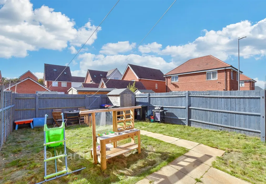 Rear Garden - Talavera Road, Canterbury, Kent - Wards of Kent