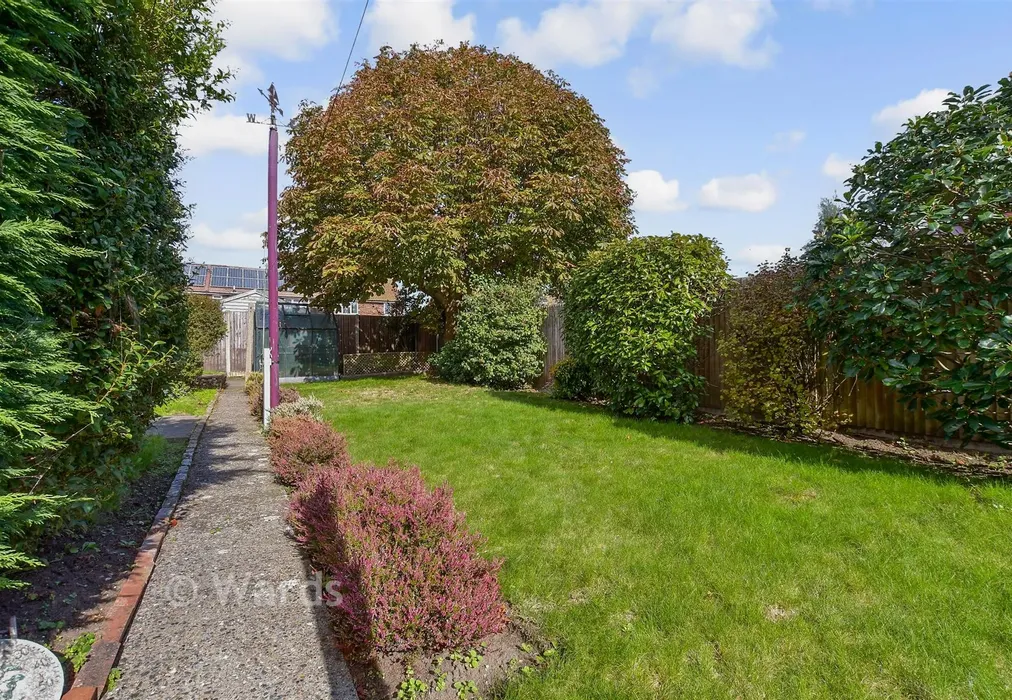 Rear Garden - Godwyn Road, Deal, Kent - Wards of Kent