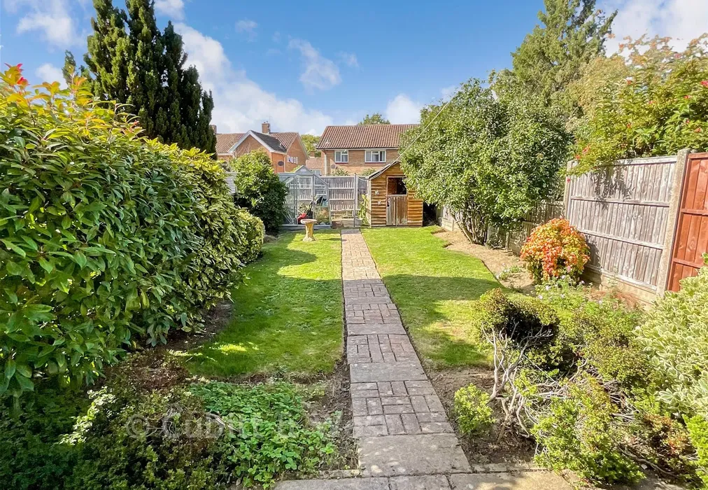 Rear Elevation - Maple Close, Crawley, West Sussex - Wards of Kent