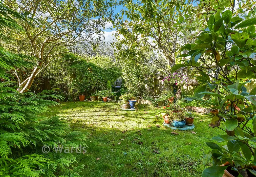 Rear Garden - Old School, Brenzett, Romney Marsh, Kent - Wards of Kent