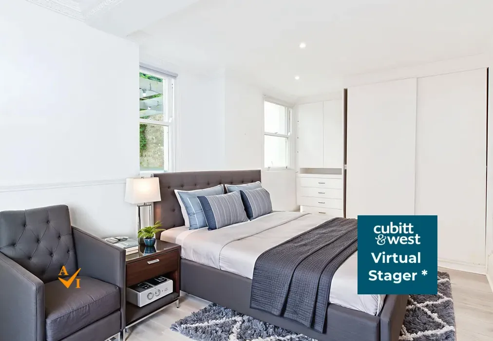 Bedroom 1 (Modern style) - Belvedere Terrace, Brighton, East Sussex - Wards of Kent