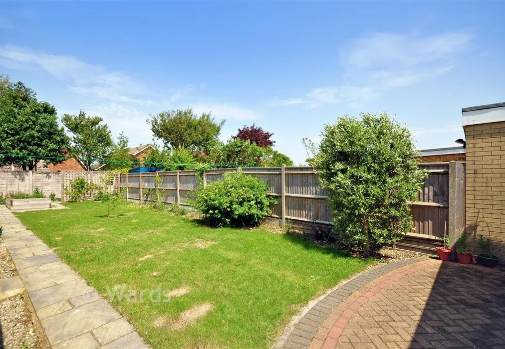 Rear Garden                                        - Collingwood Road, St Margarets-At-Cliffe, Dover, Kent - Wards of Kent
