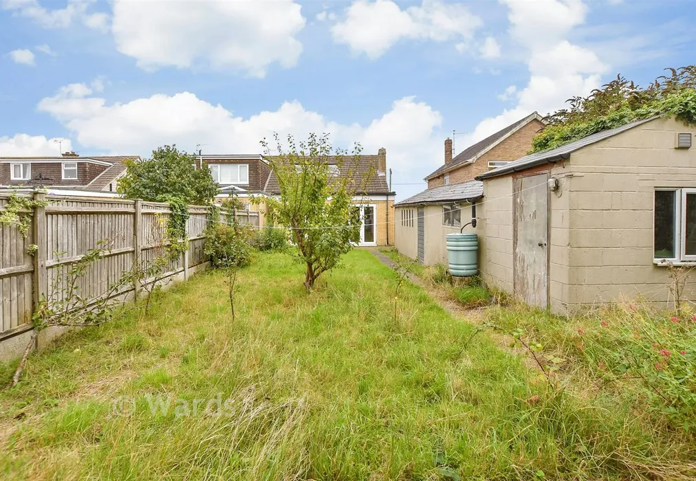 Rear Garden - Collingwood Road, St Margarets-At-Cliffe, Dover, Kent - Wards of Kent