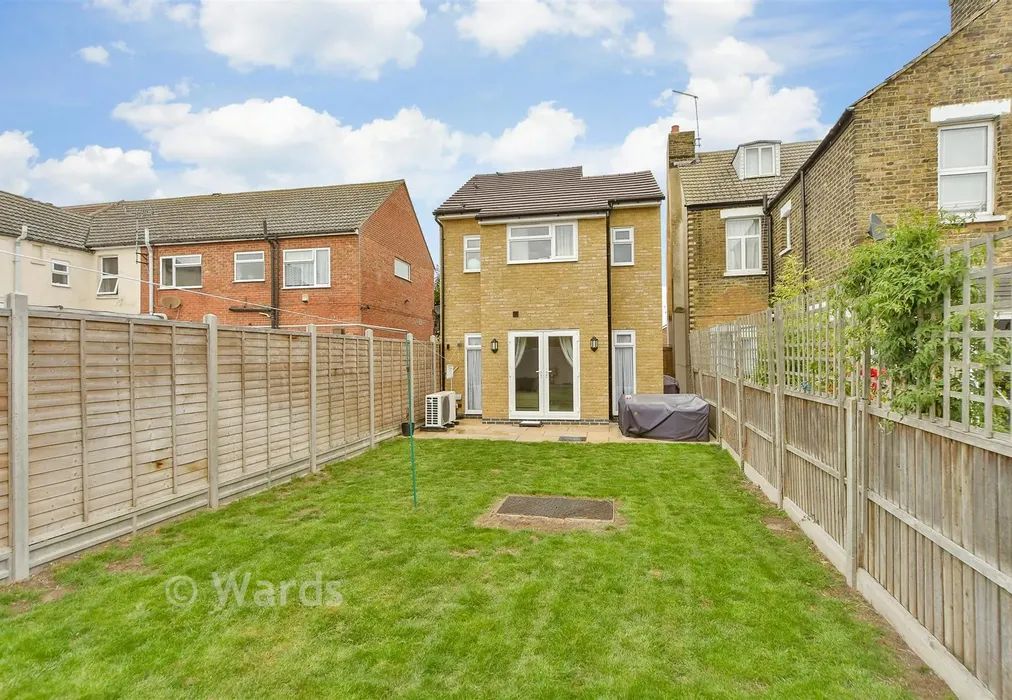 Rear Garden - Main Road, Queenborough, Sheerness, Kent - Wards of Kent