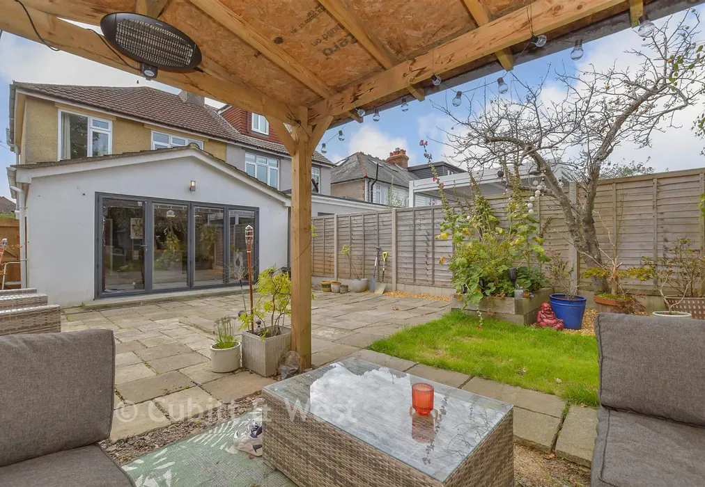 Rear Garden - Rowlands Avenue, Waterlooville, Hampshire - Wards of Kent