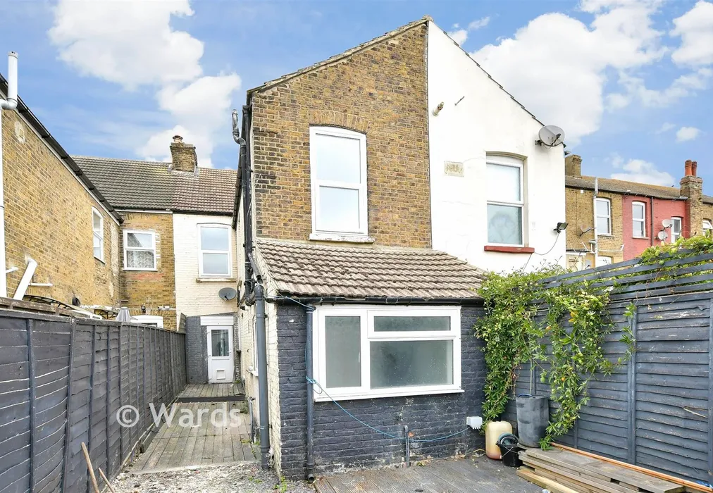 Rear Elevation - Alma Road, Sheerness, Kent - Wards of Kent