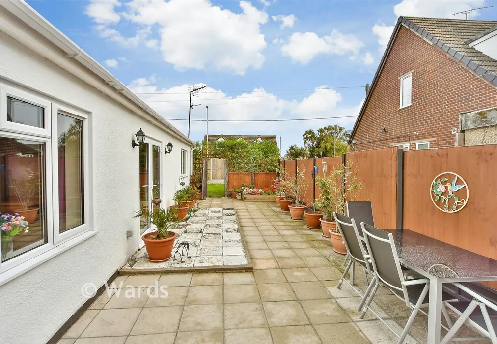 Rear Garden - Minster Road, Minster On Sea, Sheerness, Kent - Wards of Kent