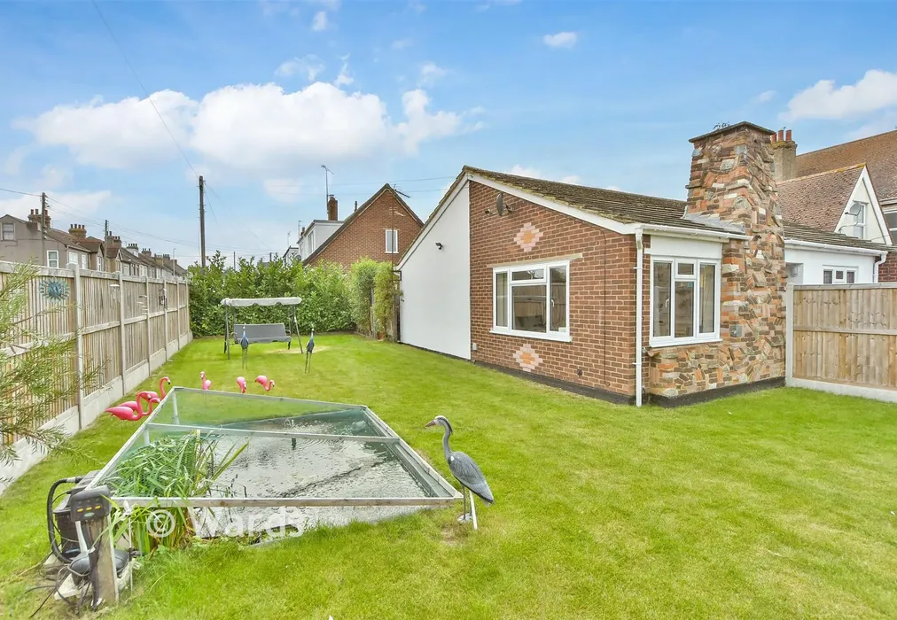 Rear Garden - Minster Road, Minster On Sea, Sheerness, Kent - Wards of Kent