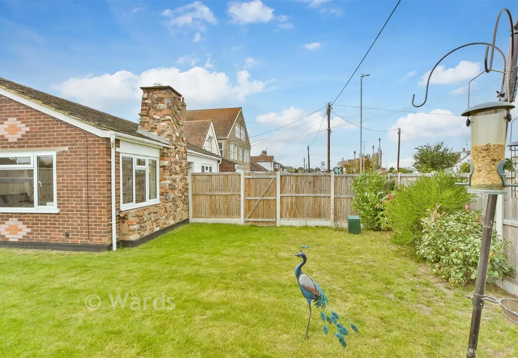 Rear Garden - Minster Road, Minster On Sea, Sheerness, Kent - Wards of Kent