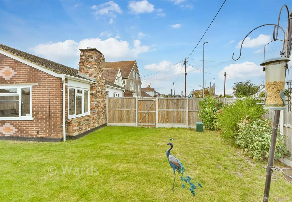 Rear Garden - Minster Road, Minster On Sea, Sheerness, Kent - Wards of Kent