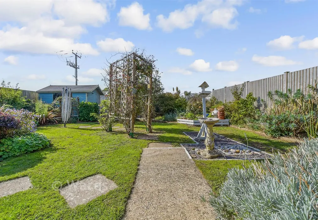 Rear Garden - Williamson Road, Lydd On Sea, Romney Marsh, Kent - Wards of Kent