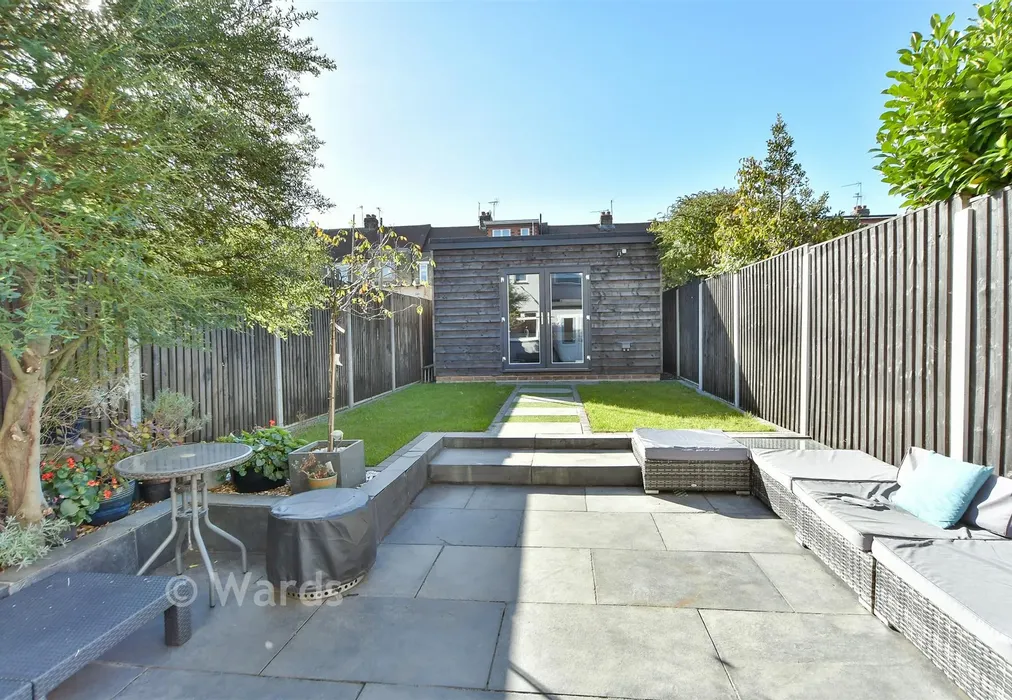 Rear Garden - Chalkenden Avenue, Gillingham, Kent - Wards of Kent
