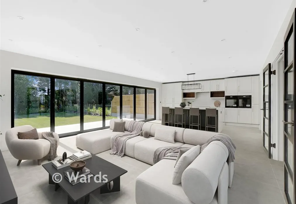 Kitchen/Dining/Family Room (Staged) - Marshall Road, Rainham, Gillingham, Kent - Wards of Kent