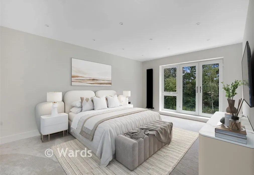 Bedroom 1 (Staged) - Marshall Road, Rainham, Gillingham, Kent - Wards of Kent