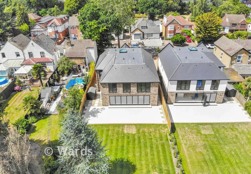 Rear Aerial - Marshall Road, Rainham, Gillingham, Kent - Wards of Kent