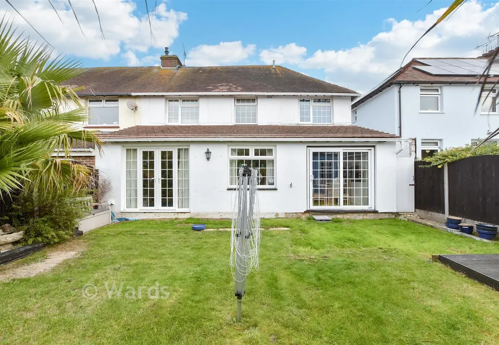 Rear Elevation - Dumpton Park Drive, Ramsgate, Kent - Wards of Kent