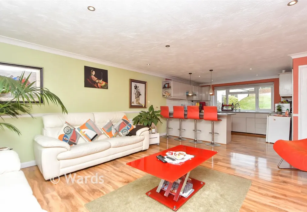 Kitchen/   Living Area - Sussex Drive, Walderslade, Chatham, Kent - Wards of Kent