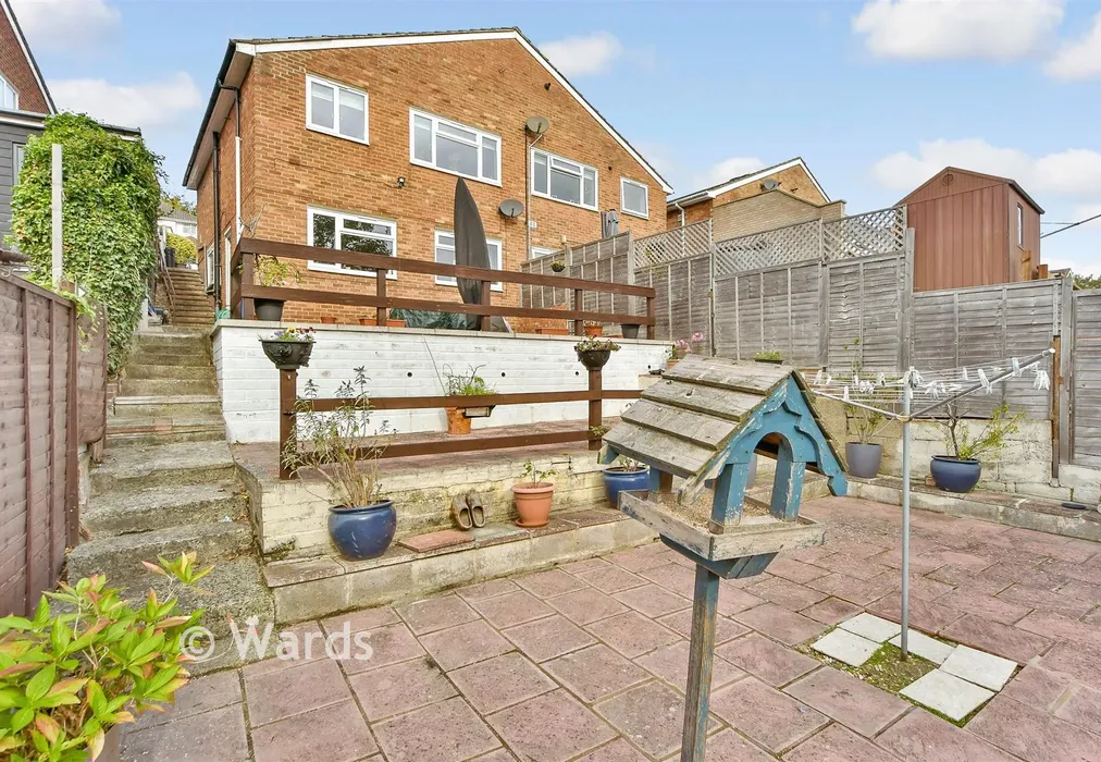 Rear Elevation - Sussex Drive, Walderslade, Chatham, Kent - Wards of Kent