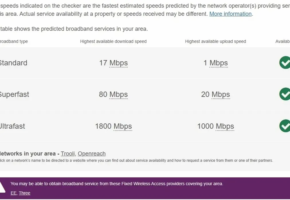 BROADBAND - Alma Road Herne Bay CT6 - Wards of Kent