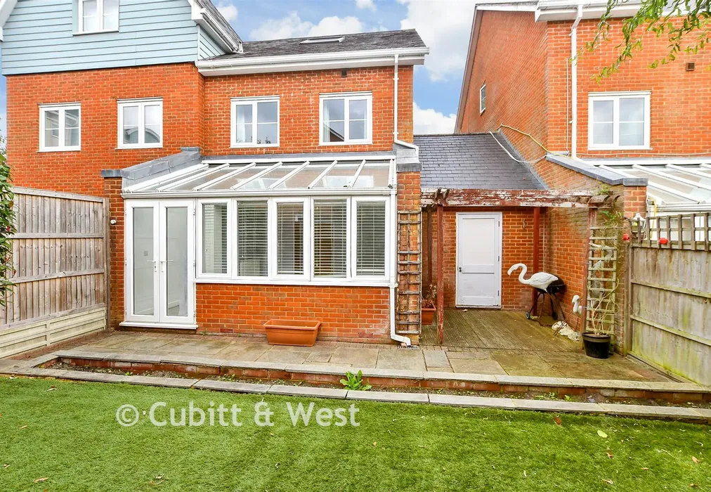 Rear Garden - Goodworth Road, Redhill, Surrey - Wards of Kent