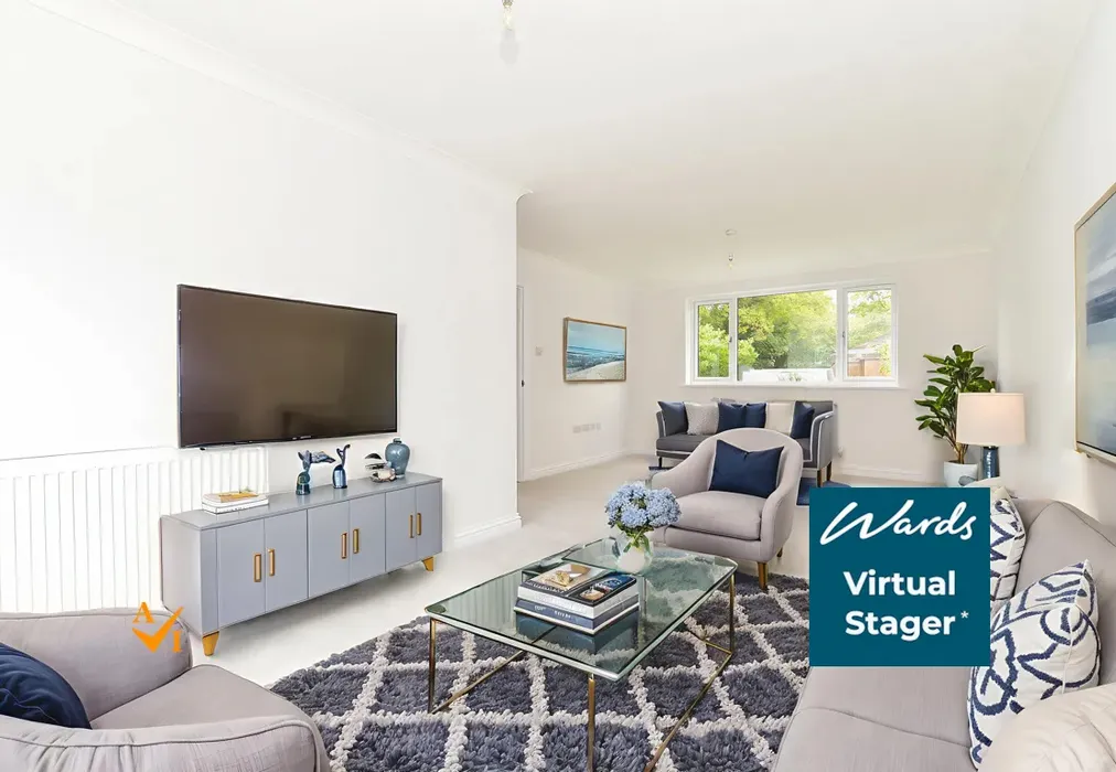 Lounge (Modern style) - Great Elms, Hadlow, Tonbridge, Kent - Wards of Kent