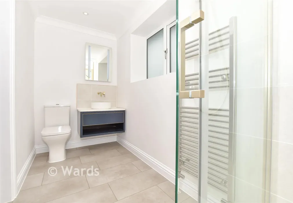 En-Suite Shower Room - Great Elms, Hadlow, Tonbridge, Kent - Wards of Kent
