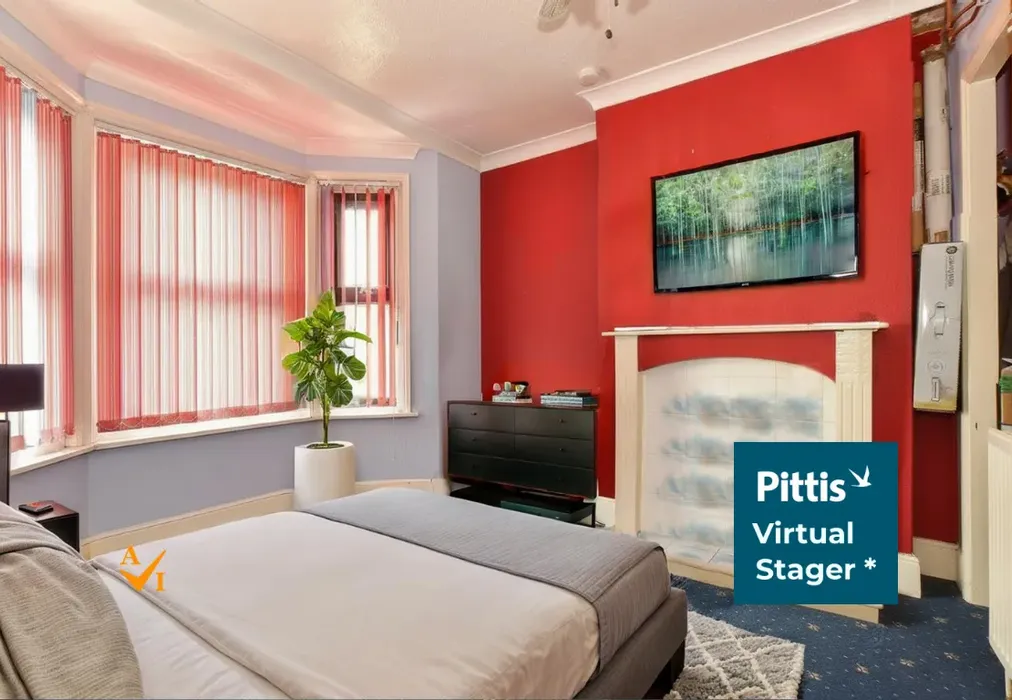 Bedroom 2 (Modern style) - St. Michael's Avenue, Haylands, Ryde, Isle of Wight - Wards of Kent