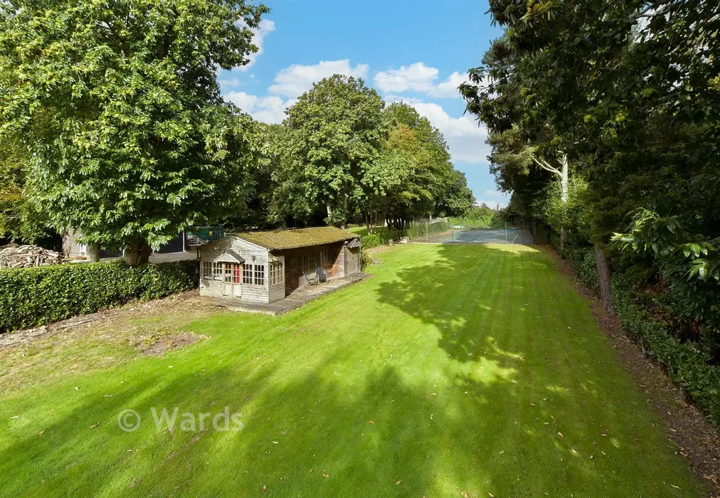 Rear Garden - Canterbury Road, Challock, Ashford, Kent - Wards of Kent