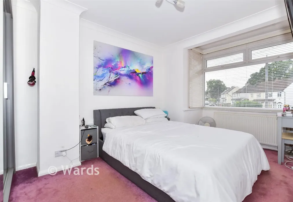 Bedroom 1 - Sutton Road, Maidstone, Kent - Wards of Kent