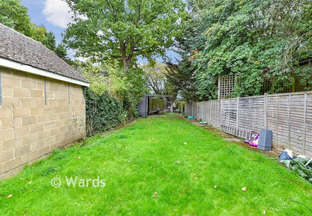 Rear Garden - Sutton Road, Maidstone, Kent - Wards of Kent