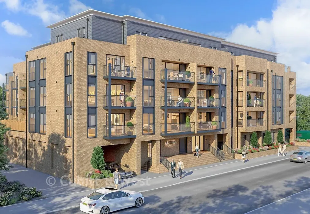 Front Photo - Albion Yard, Brook Road, Redhill, Surrey - Wards of Kent