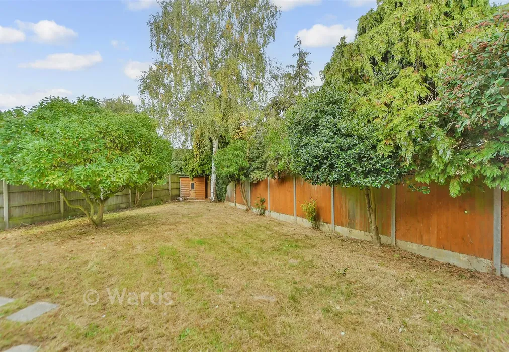 Rear Garden - Heron Close, Lower Halstow, Sittingbourne, Kent - Wards of Kent