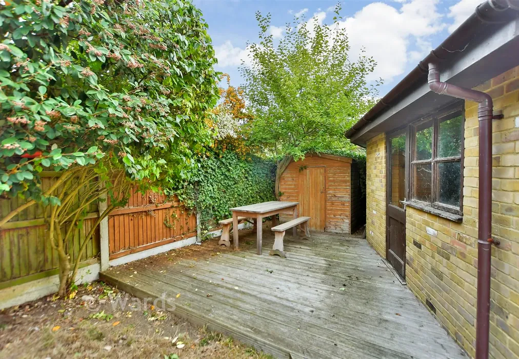 Rear Garden - Heron Close, Lower Halstow, Sittingbourne, Kent - Wards of Kent