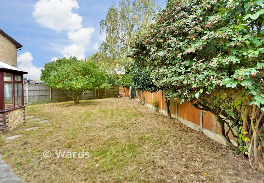 Rear Garden - Heron Close, Lower Halstow, Sittingbourne, Kent - Wards of Kent
