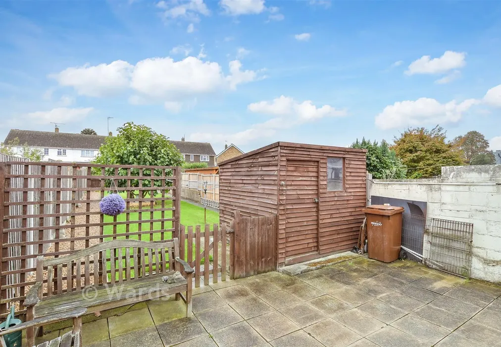 Rear Garden - High Street, Rainham, Gillingham, Kent - Wards of Kent