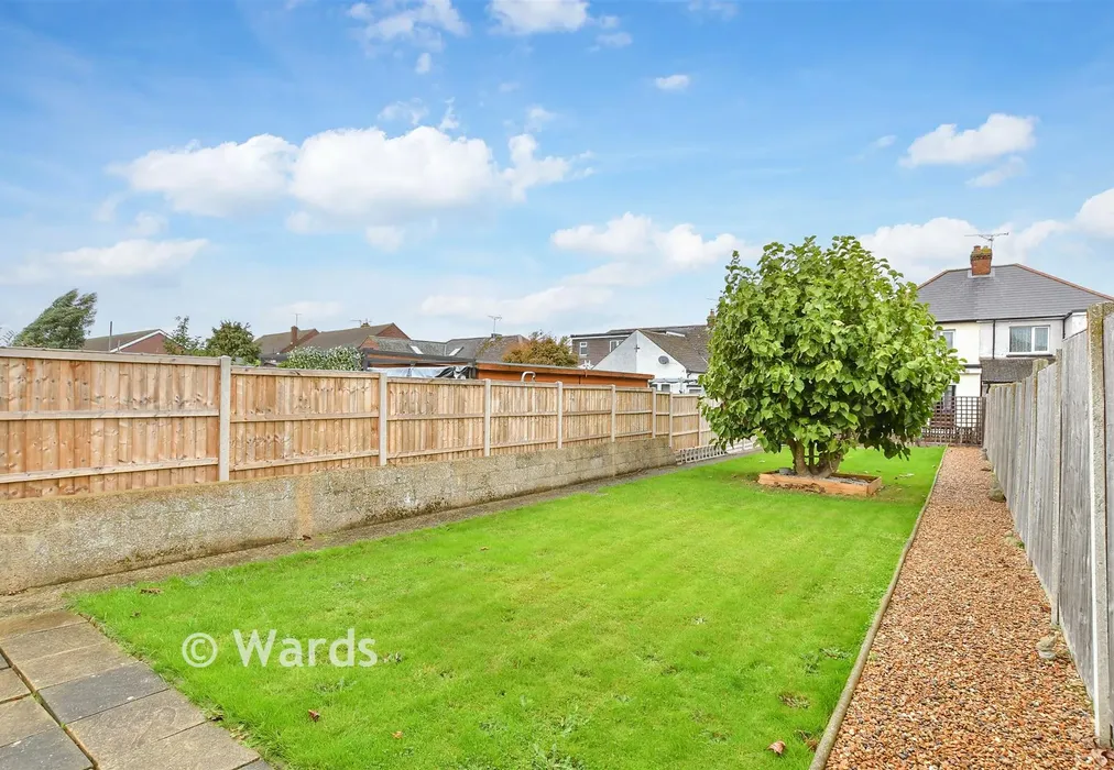 Rear Garden - High Street, Rainham, Gillingham, Kent - Wards of Kent