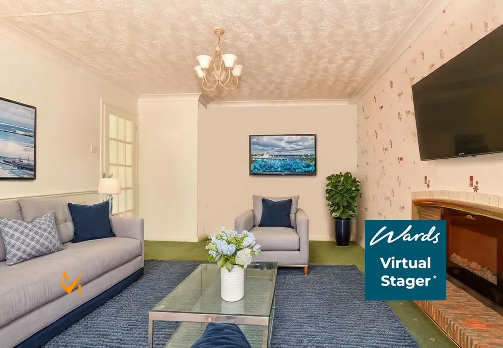 Lounge (Modern style) - Vale Road, Northfleet, Gravesend, Kent - Wards of Kent