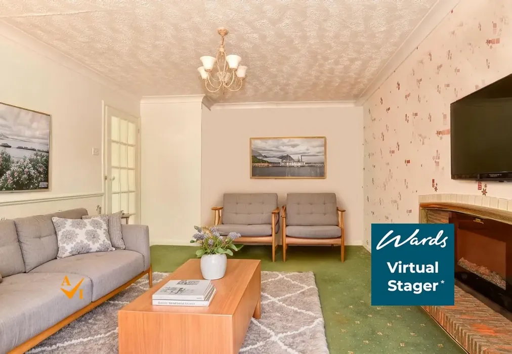 Lounge (Contemporary style) - Vale Road, Northfleet, Gravesend, Kent - Wards of Kent