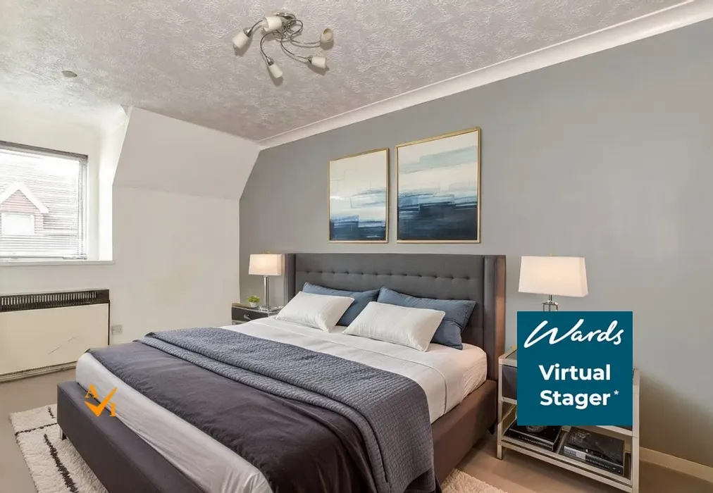 Bedroom 3 (Modern style) - Vale Road, Northfleet, Gravesend, Kent - Wards of Kent