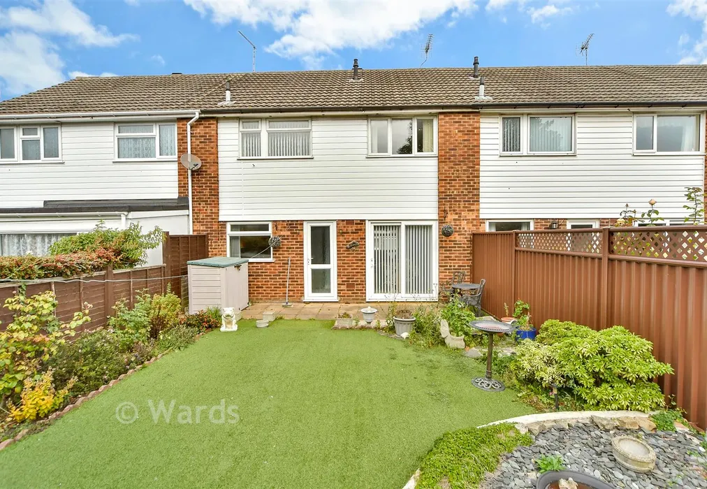 Rear Elevation - Wilmington Way, Gillingham, Kent - Wards of Kent