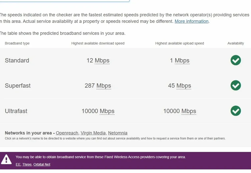 Broadband - Old Tovil Road Maidstone ME15 - Wards of Kent