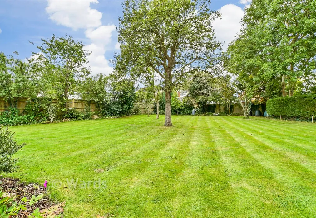 Rear Garden - Station Road, Staplehurst, Kent - Wards of Kent