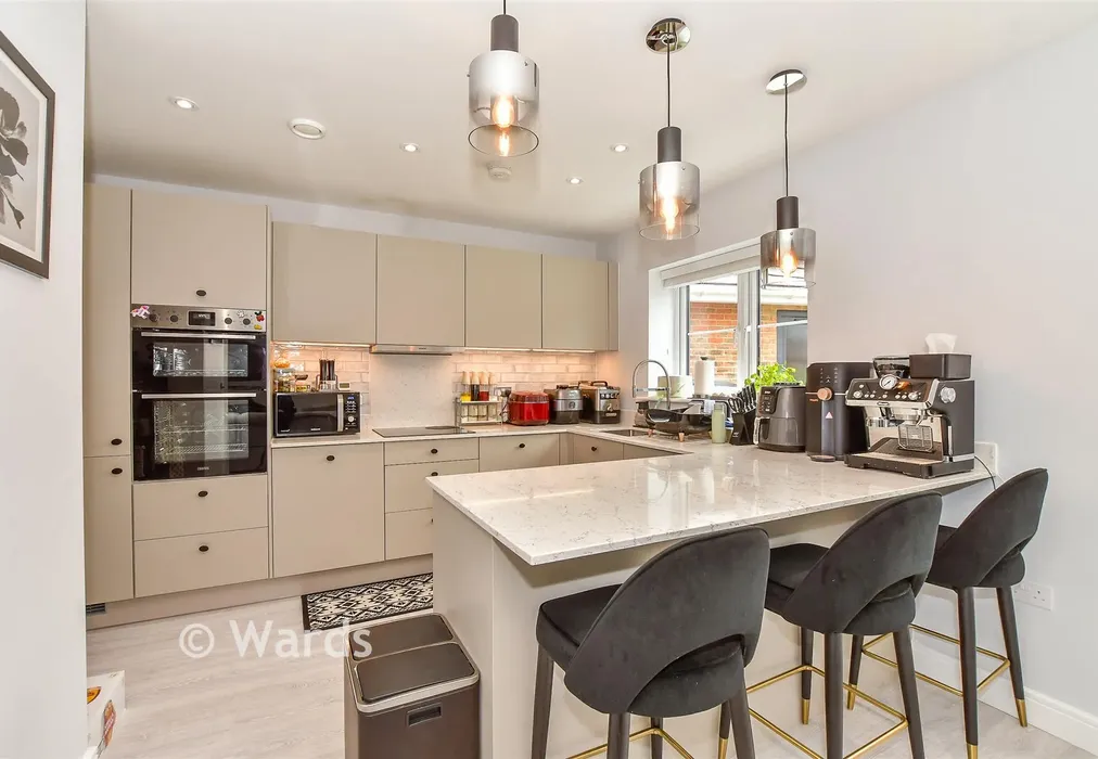 Kitchen - Utah Road, Paddock Wood, Tonbridge, Kent - Wards of Kent