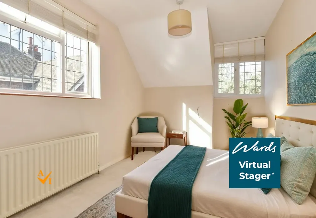 Bedroom 2 (Contemporary style) - Station Road, Eynsford, Dartford, Kent - Wards of Kent