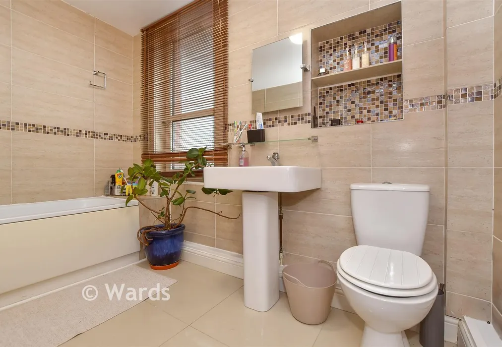 Bathroom - Magazine Road, Ashford, Kent - Wards of Kent