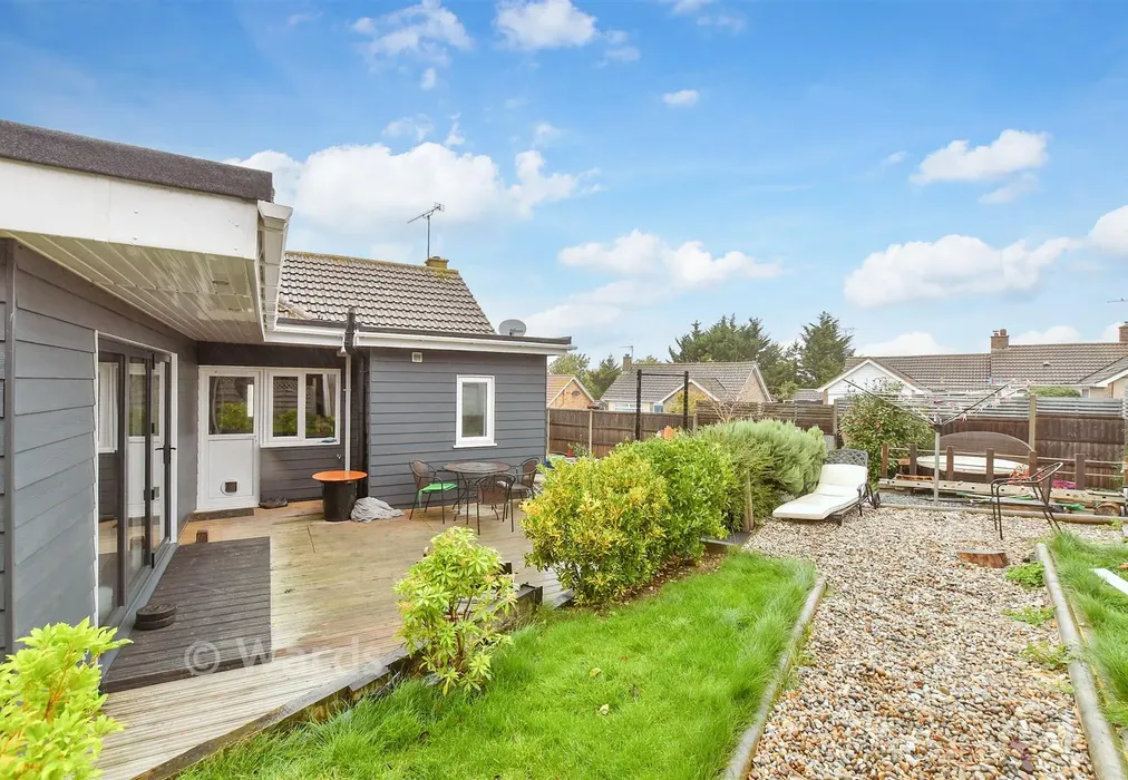Rear Garden - Hillcroft Road, Herne Bay, Kent - Wards of Kent