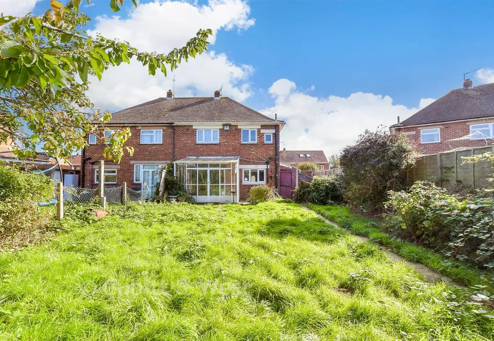 Rear Garden - Bell Davies Road, Littlehampton, West Sussex - Wards of Kent